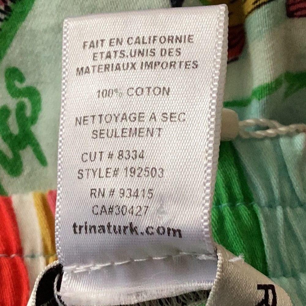 Trina Turk Statue Pant Small - Picture 12 of 12